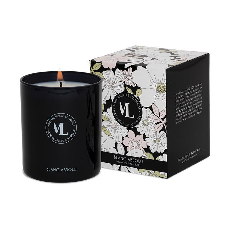 Bougie BLANC ABSOLU - Mademoiselle LULUBELLE